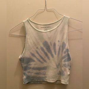 American Eagle Tye Dyed Cropped Tank